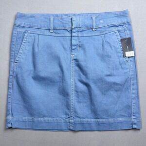 Tommy Hilfiger Skirt‎ Women's Size 12 Denim Mini Skirt Blue New with Tags